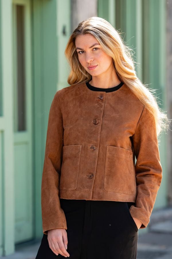 Damen Jacke Serge Pariente FLORENCE TOBACCO