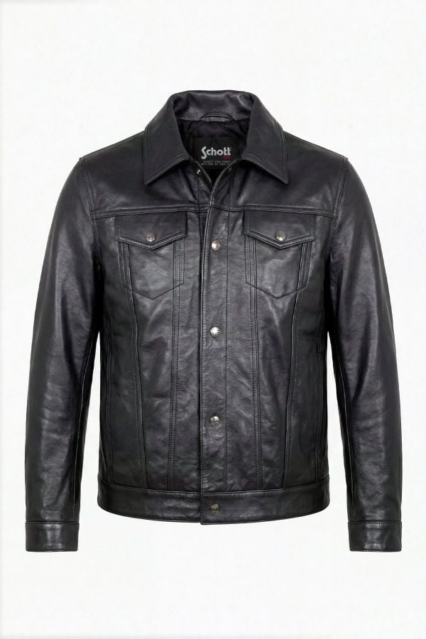 Chaqueta Hombre Schott LCJACK BLACK