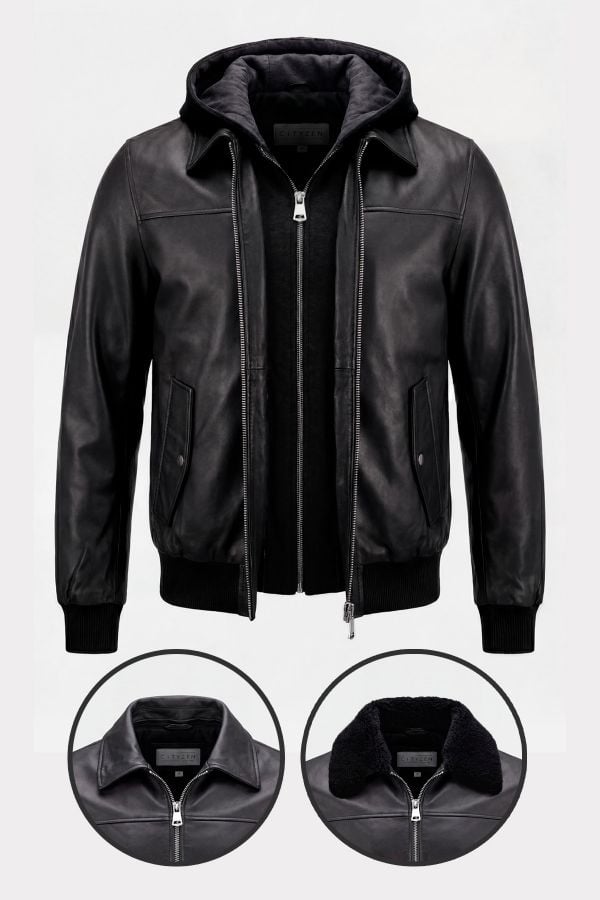 Chaqueta Hombre Cityzen ADVENTURER BLACK