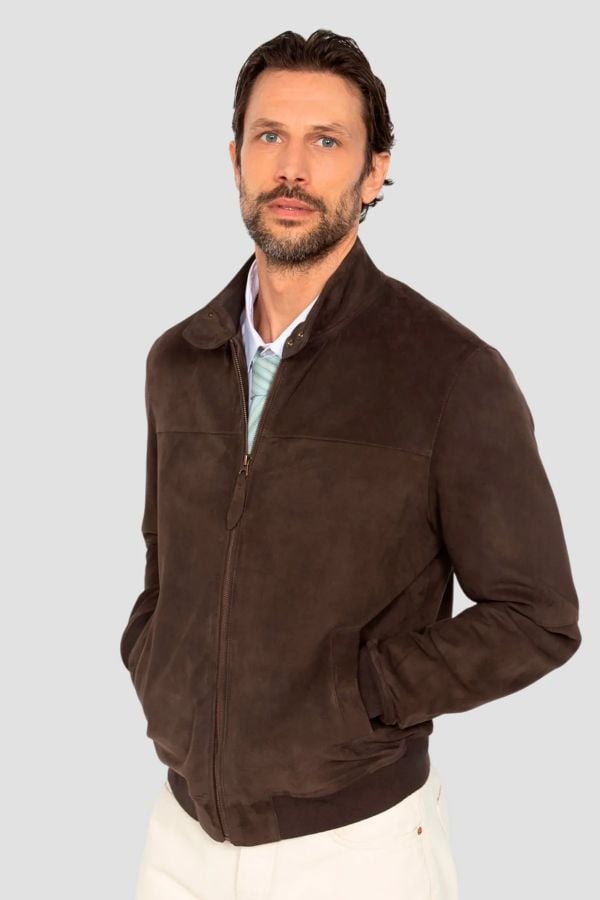 Chaqueta Hombre Schott LCCABL BROWN