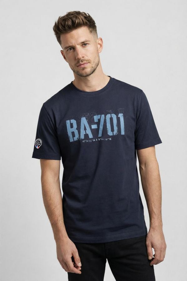 Herren T-shirt Patrouille De France BA-701 MERCERISE NAVY BLUE
