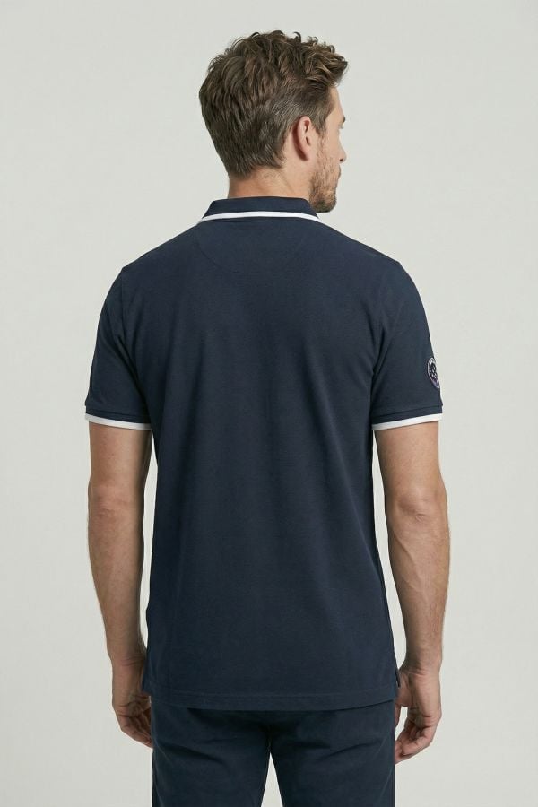 Herren Polo Patrouille De France CAPORAL ARC NAVY BLUE