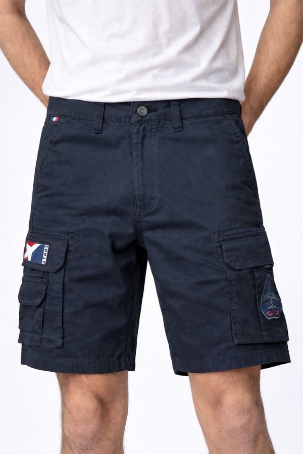 Short Uomo Patrouille De France DREW VISION NAVY BLUE