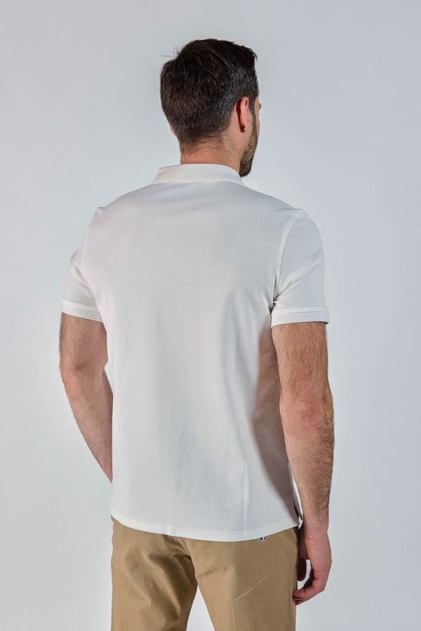 Herren Polo Patrouille De France FIRST CLUB OPTIQUE WHITE