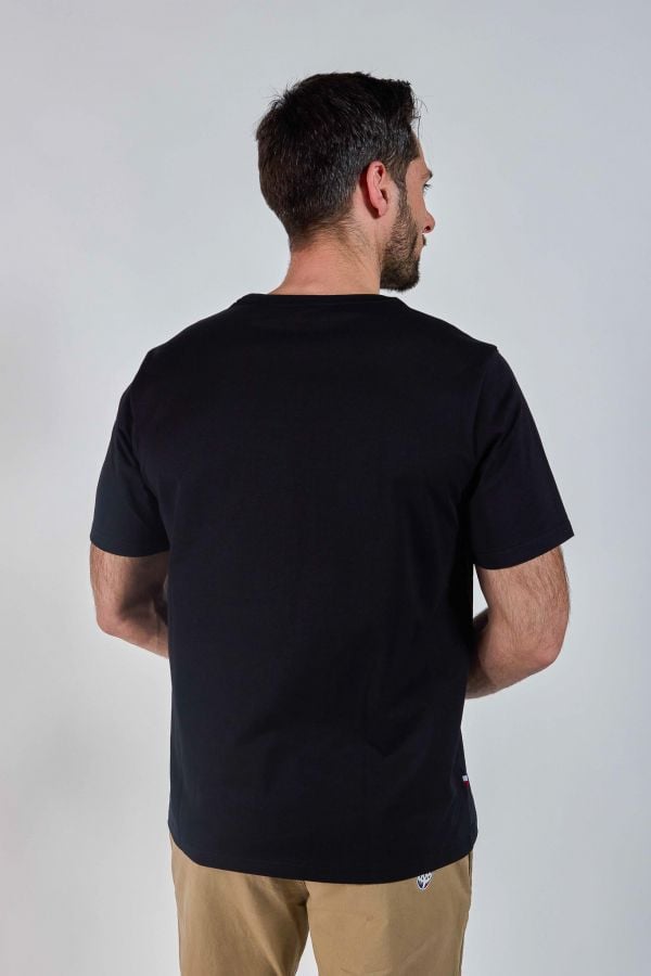 Herren T-shirt Patrouille De France FLIGHT OLYH BLACK