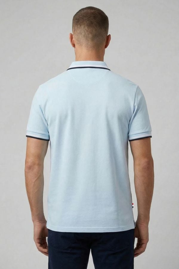 Herren Polo Patrouille De France GENERAL ARC SKY BLUE