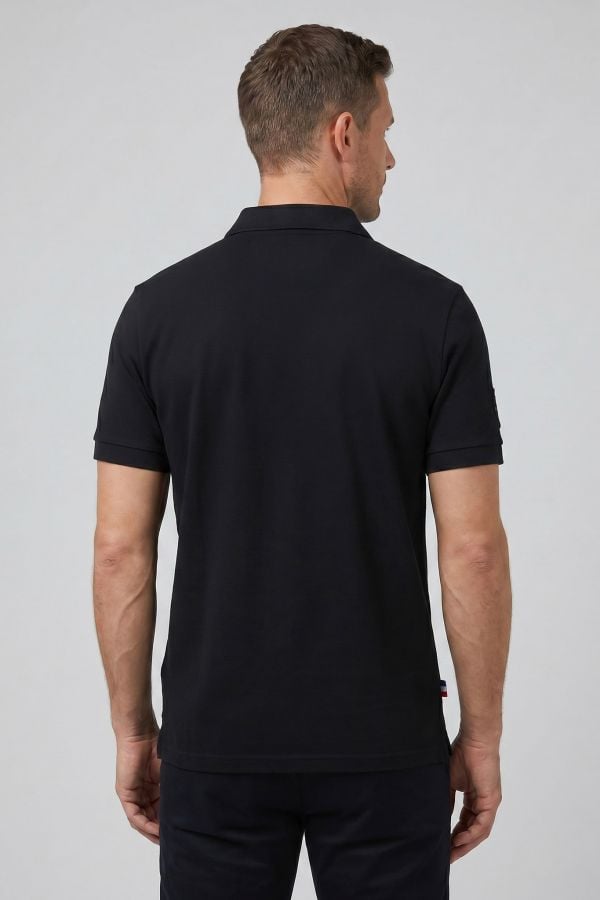 Herren Polo Patrouille De France OFFICIER ARC BLACK