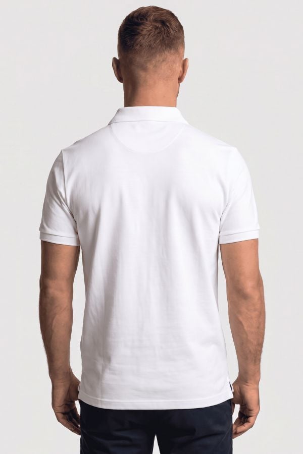 Herren Polo Patrouille De France OFFICIER ARC WHITE