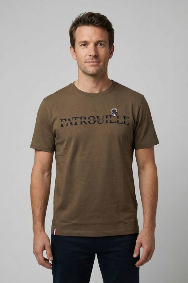Herren T-shirt Patrouille De France PATROUILLE SAPHIR LIGHT KAKI