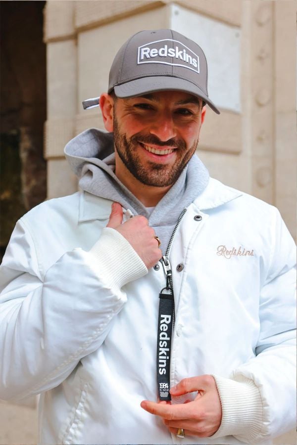 Blouson Homme Redskins DRAGON FIGHTER WHITE