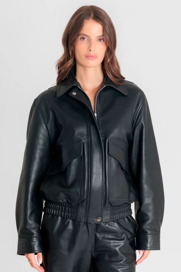 Damen Jacke Serge Pariente REYNA SHEEP BLACK
