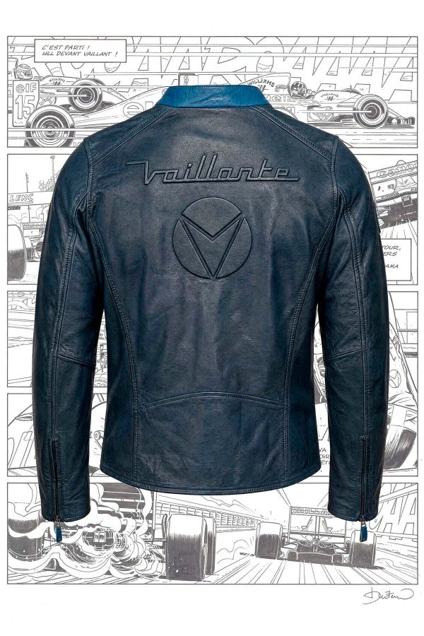 Chaqueta Hombre Michel Vaillant MICHEL 3 BLEU ROYAL