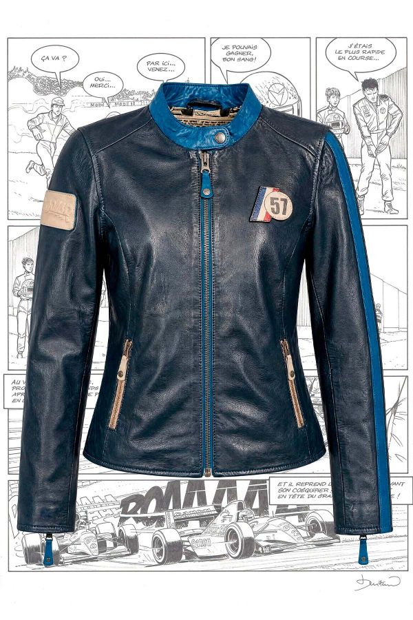 Chaqueta Mujeres Michel Vaillant FRANCOISE BLEU ROYAL