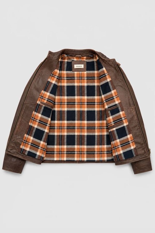 Herren Jacke Serge Pariente TITAN BUFFLE BROWN