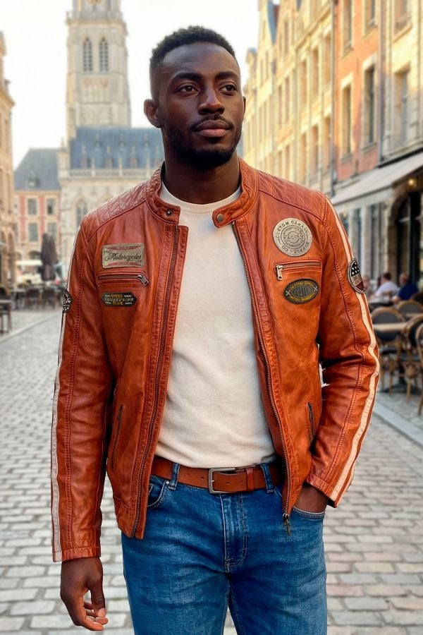 Giacche Uomo Cityzen ORLANDO ORANGE