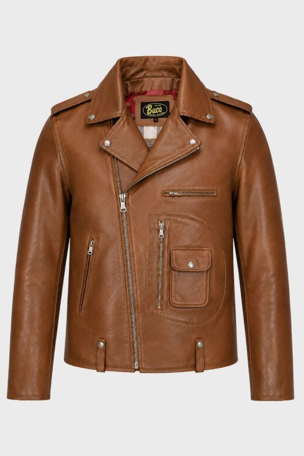 Giacche Uomo Buco J-21R COGNAC