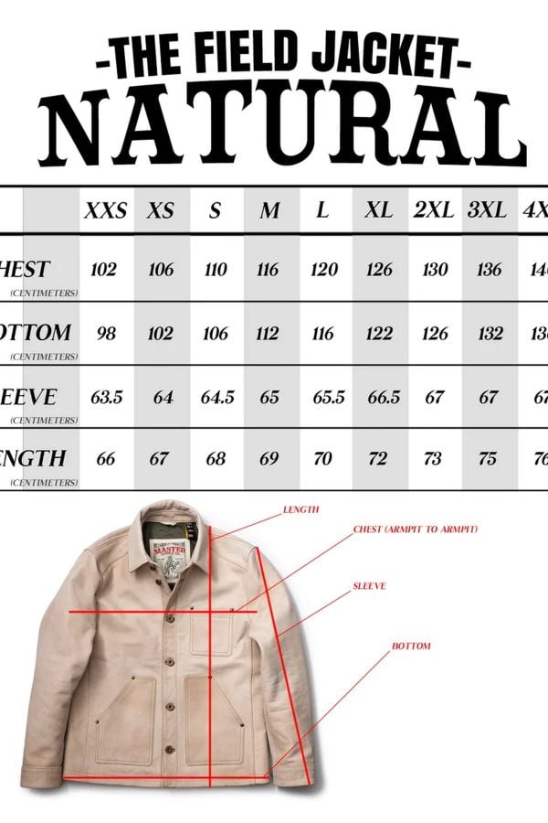 Giacche Uomo Master FIELD JACKET NATURAL