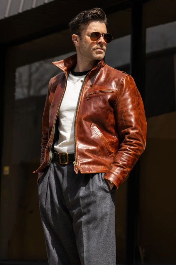 Giacche Uomo Master BONNEVILLE BURNT SIENNA