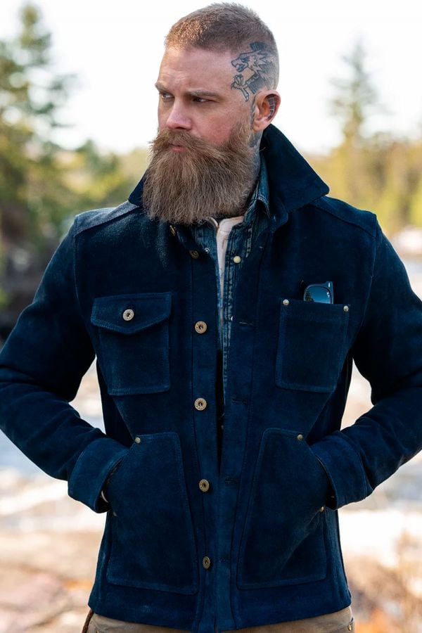 Giacche Uomo Master FIELD JACKET NAVY