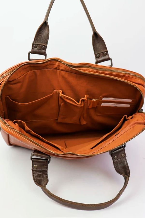 Borse Uomo Bear LEANDRO COGNAC BROWN