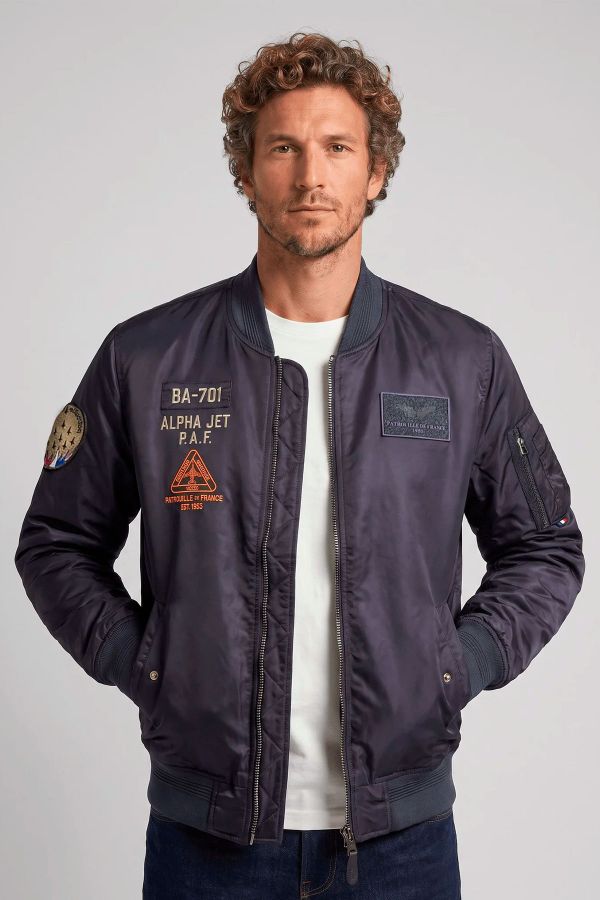 Chaqueta Hombre Patrouille De France MA-1 PHENIX NAVY