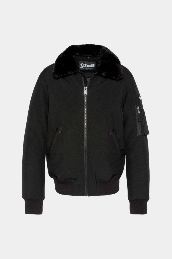 Herren Jacke Schott AIRLINES BLACK BLACK