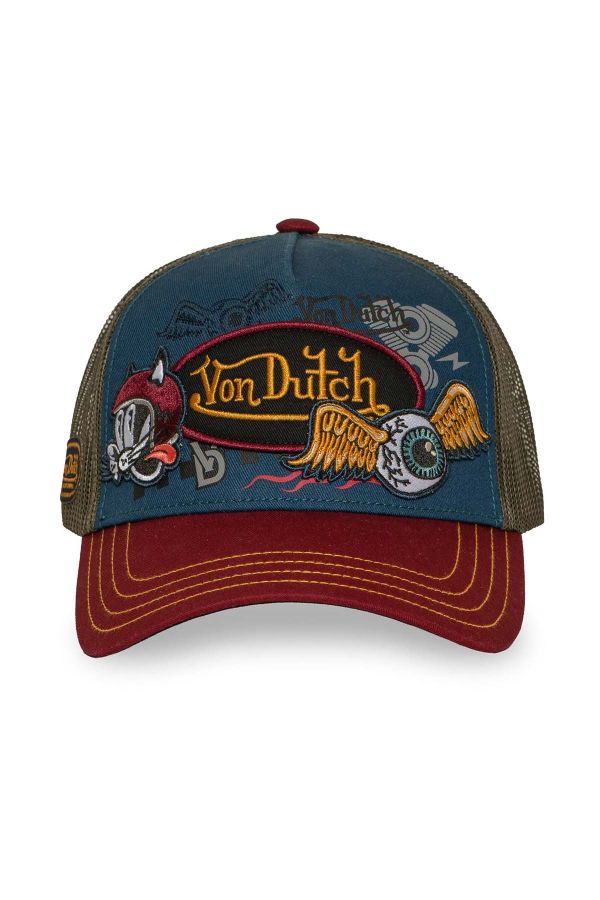 Herren Kappe Von Dutch CASQUETTE CT PATCHES 20