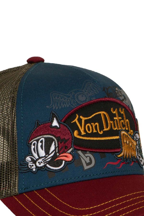 Herren Kappe Von Dutch CASQUETTE CT PATCHES 20