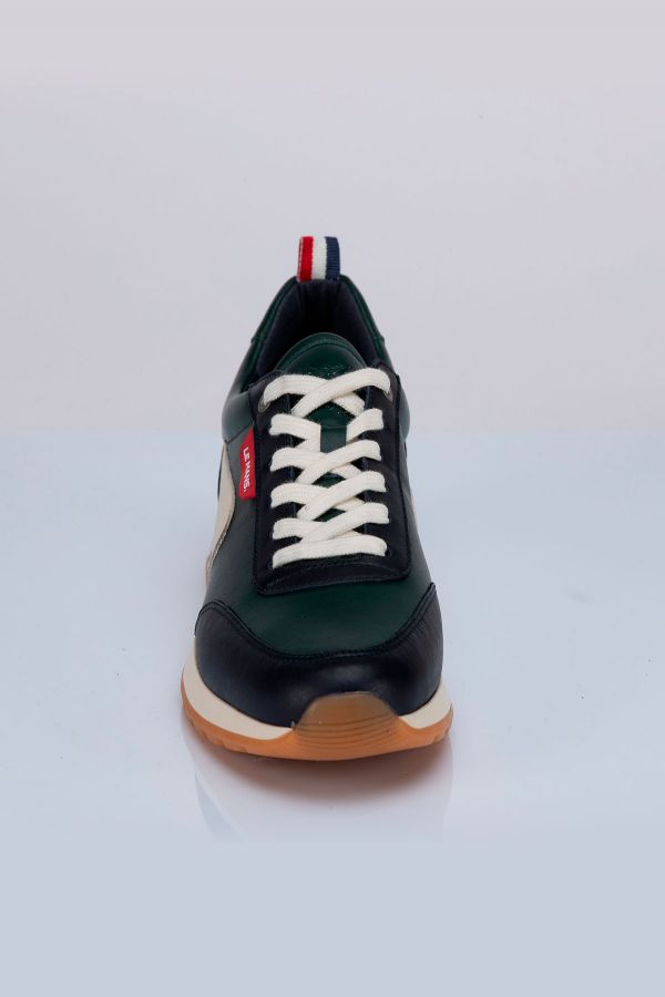 Zapatos De Piel Hombre 24h Le Mans HUNAUDIERE VERT