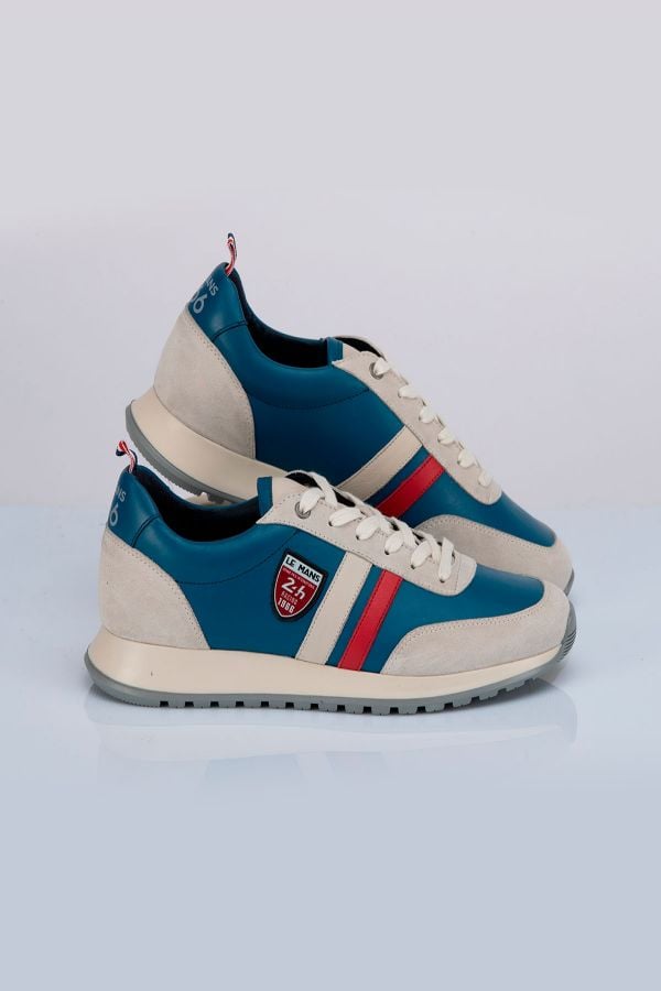 Zapatos De Piel Hombre 24h Le Mans STARTING OCEAN BLUE