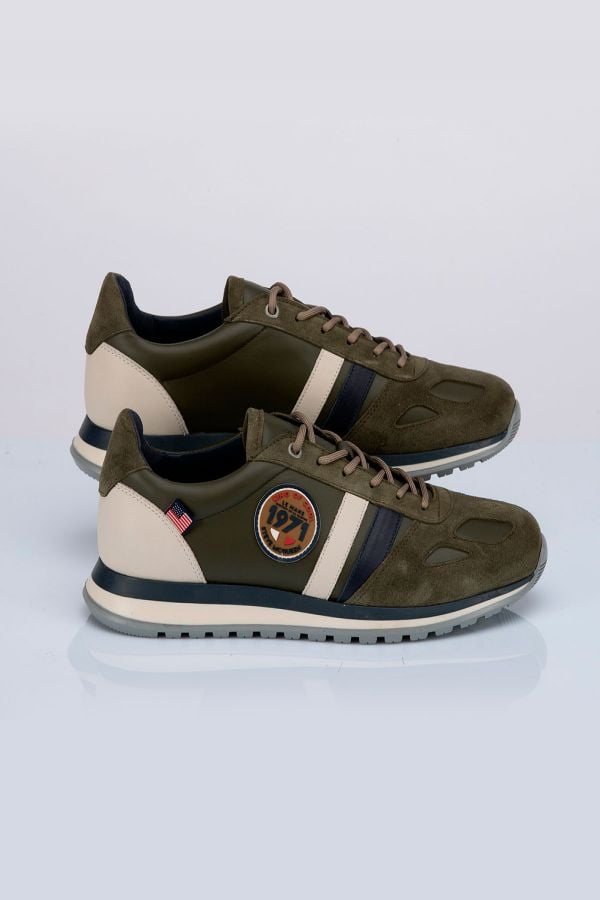 Zapatos De Piel Hombre Steve Mcqueen HARBORD SMQ X LE MANS KAKI