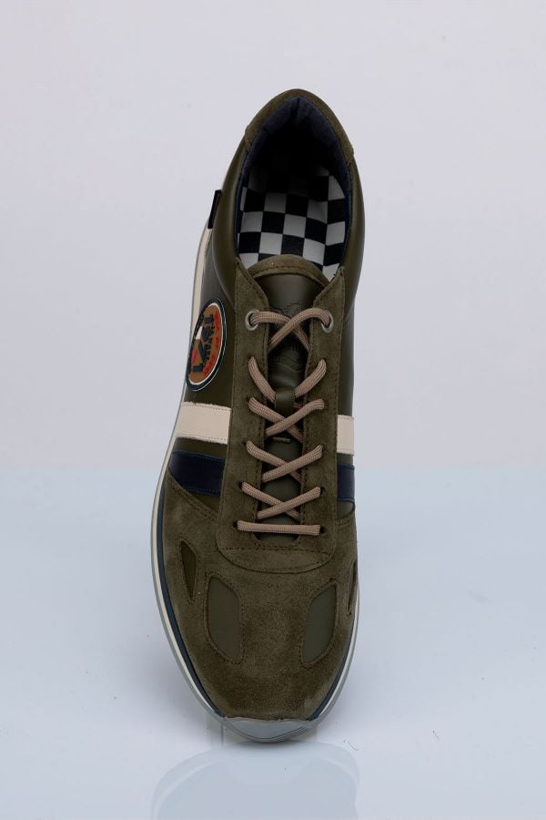 Zapatos De Piel Hombre Steve Mcqueen HARBORD SMQ X LE MANS KAKI