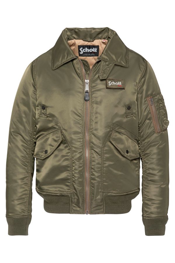 Chaqueta Hombre Schott AIRSTONX ARMY KAKI