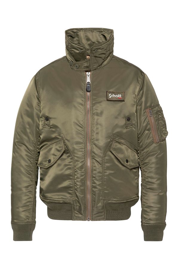 Chaqueta Hombre Schott AIRSTONX ARMY KAKI