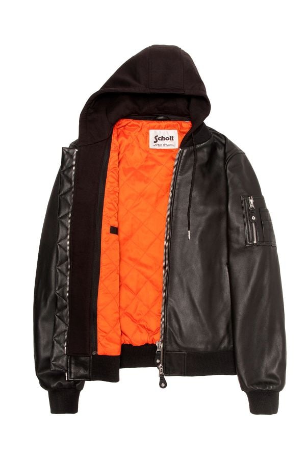 Giacche Uomo Schott LCSPORT BLACK