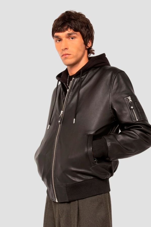 Giacche Uomo Schott LCSPORT BLACK