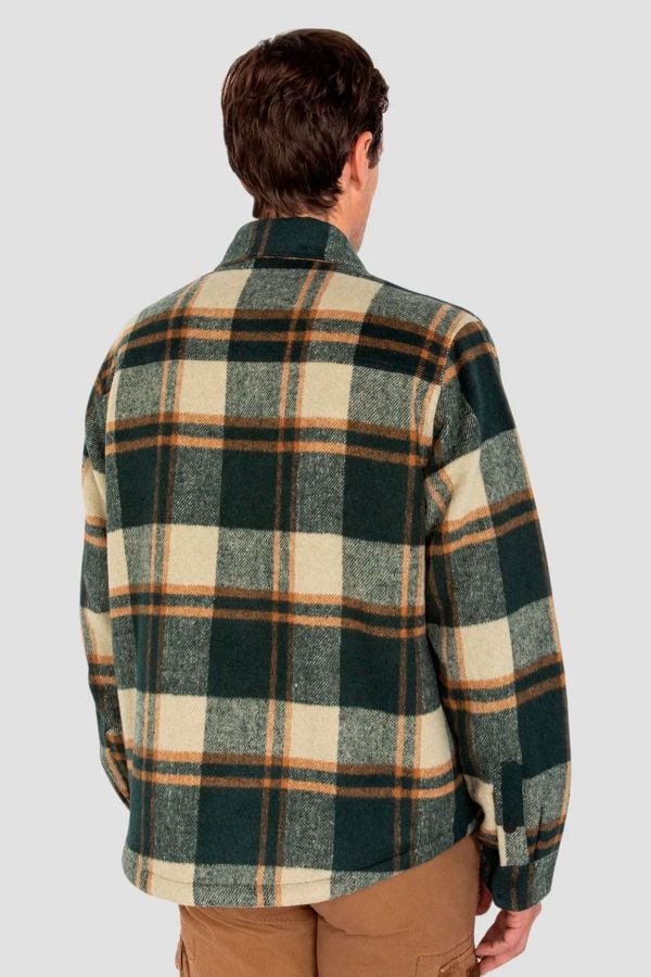 Herren Hemd Schott CARY GREEN CHECKS