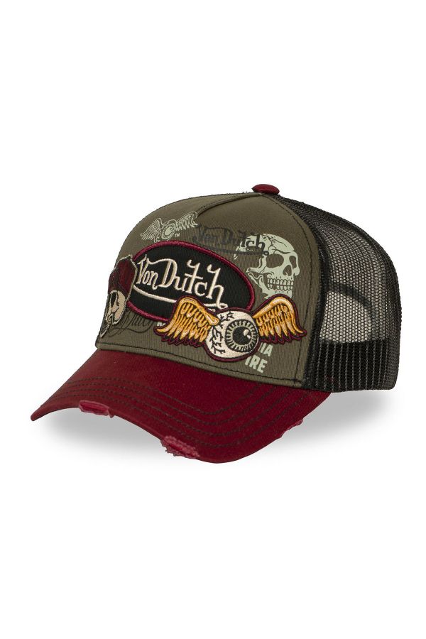 Herren Kappe Von Dutch CASQUETTE CT PATCHES 17