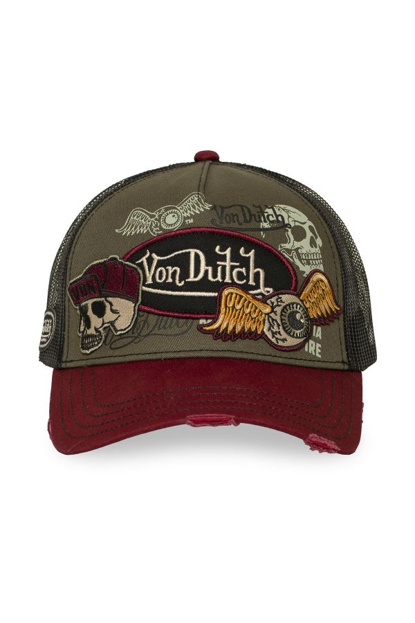 Herren Kappe Von Dutch CASQUETTE CT PATCHES 17
