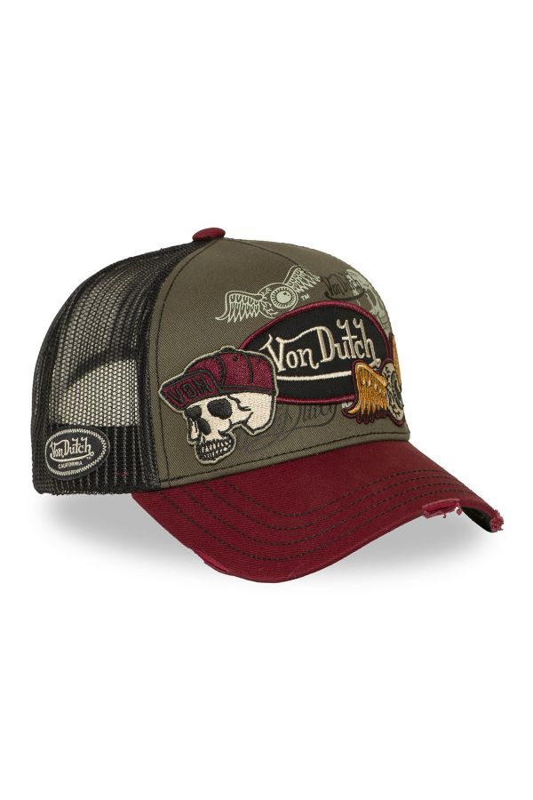 Herren Kappe Von Dutch CASQUETTE CT PATCHES 17