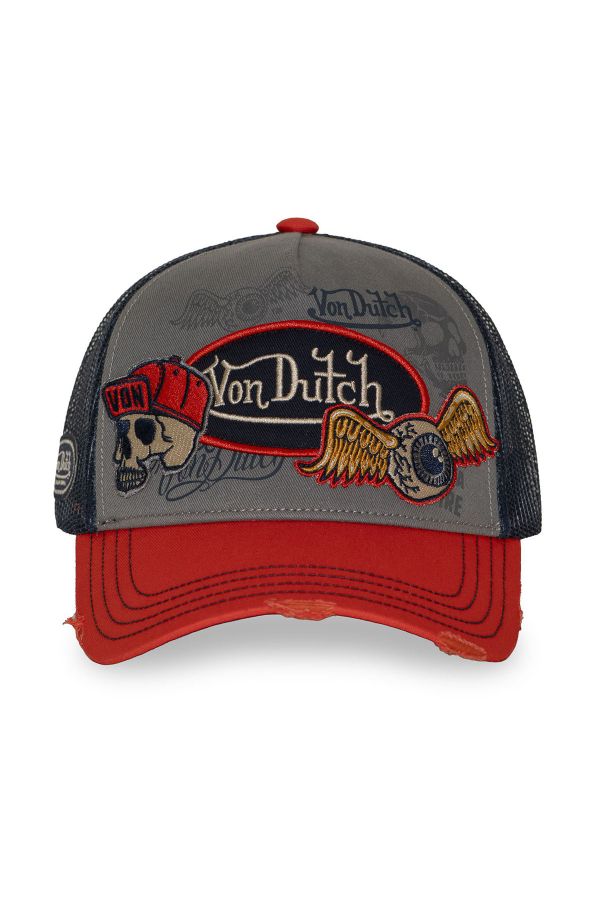 Herren Kappe Von Dutch CASQUETTE CT PATCHES 18