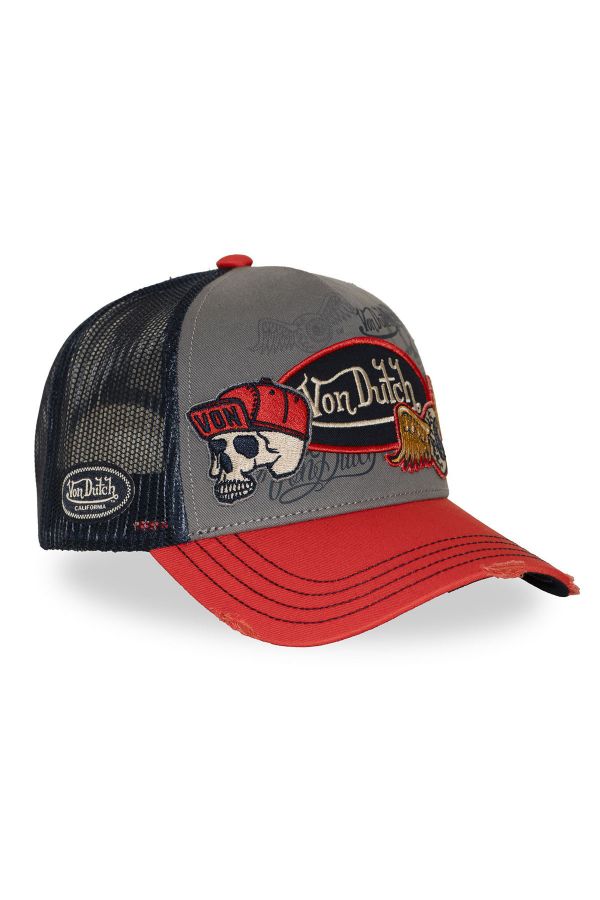 Herren Kappe Von Dutch CASQUETTE CT PATCHES 18