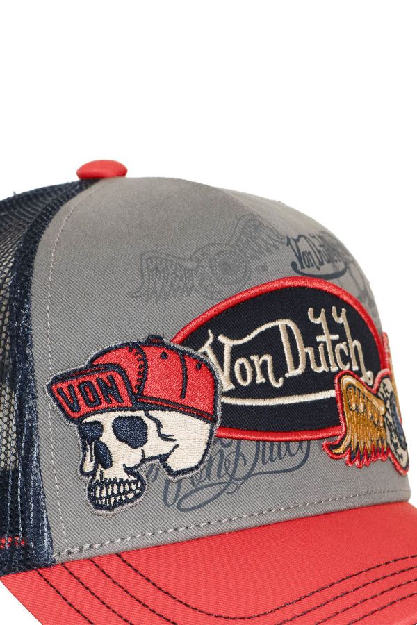 Herren Kappe Von Dutch CASQUETTE CT PATCHES 18