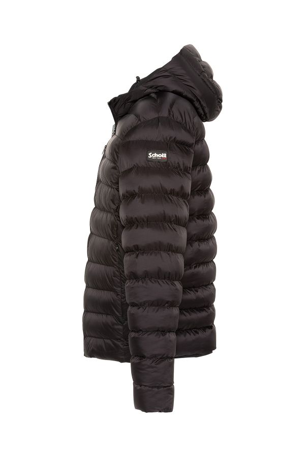 Giacche Uomo Schott CANFIELD BLACK/ BLACK — vista 4
