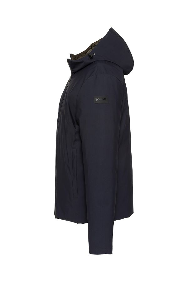 Giacche Uomo Schott CANFIELD NAVY / KAKI — vista 3