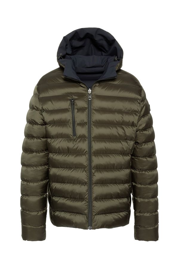 Giacche Uomo Schott CANFIELD NAVY / KAKI — vista 2