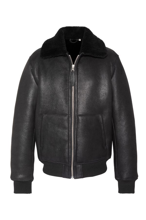 Herren Jacke Schott LCSHEEPCITY BLACK