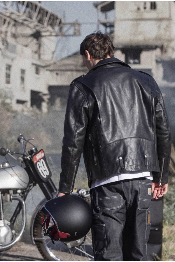 Giacche Uomo Buco J-21R BLACK — vista 3