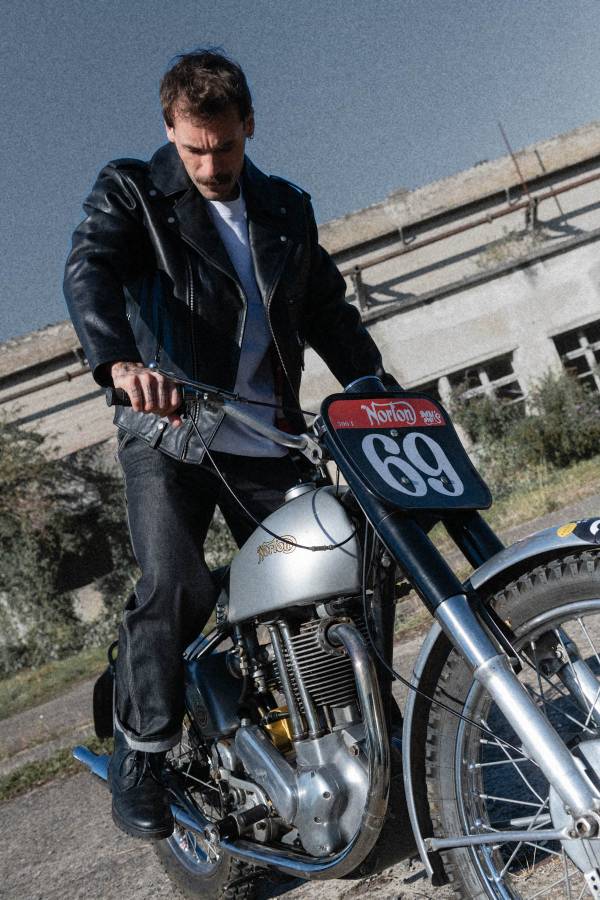 Giacche Uomo Buco J-21R BLACK — vista 2