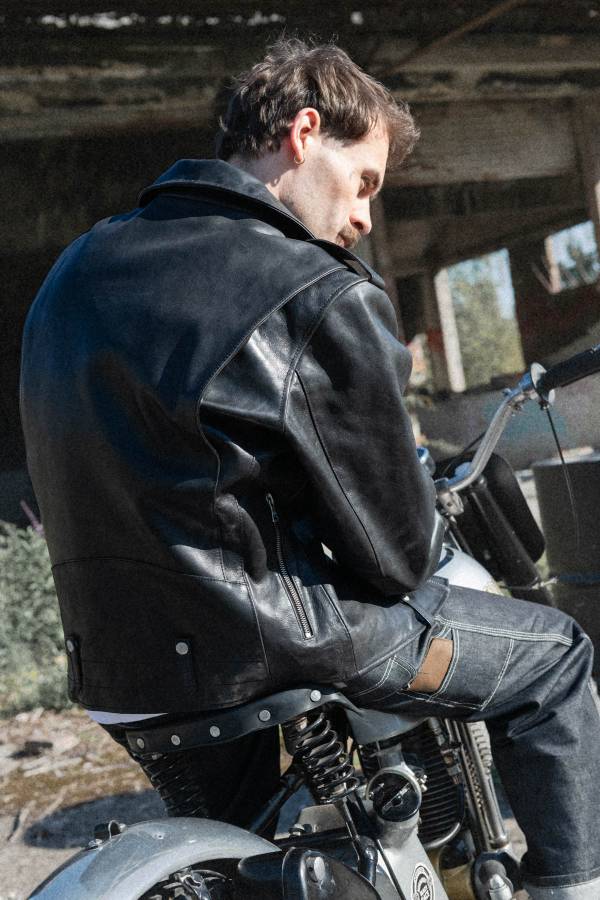 Giacche Uomo Buco J-21R BLACK — vista 12